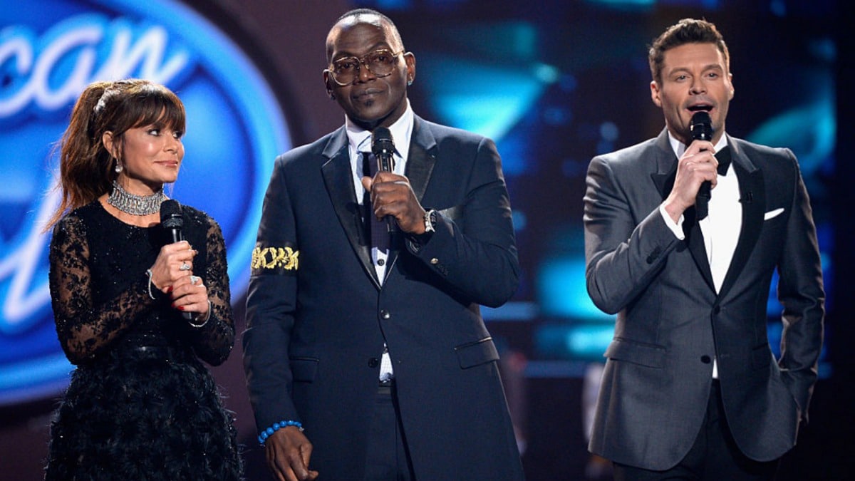 Randy Jackson and Paula Abdul on American Idol reunion special