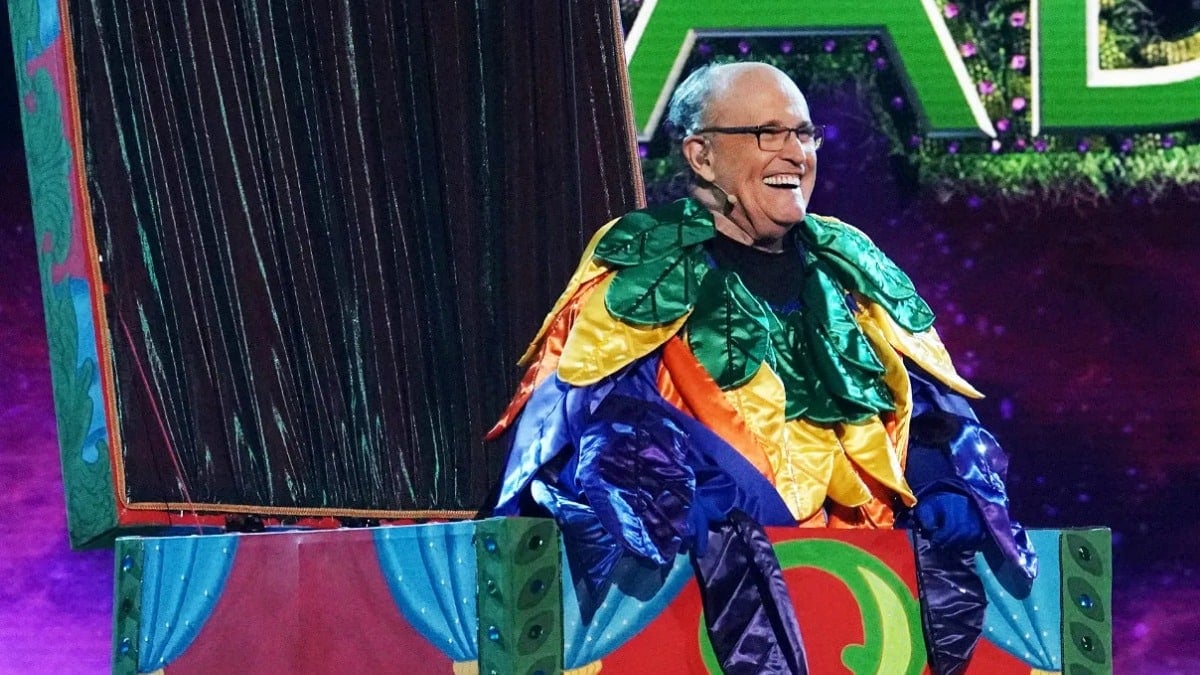 Fox has ‘no regrets’ casting Rudy Giuliani on The Masked Singer