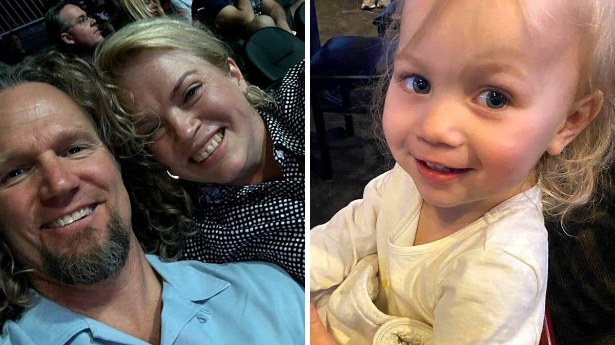 Sister Wives stars Kody and Janelle Brown and their granddaughter Evie