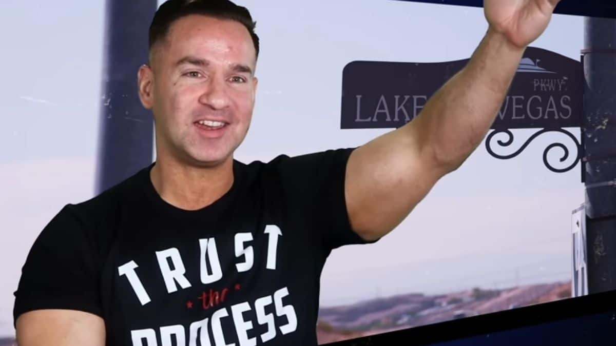 Mike "The Situation" Sorrentino on Jersey Shore Family Vacation.