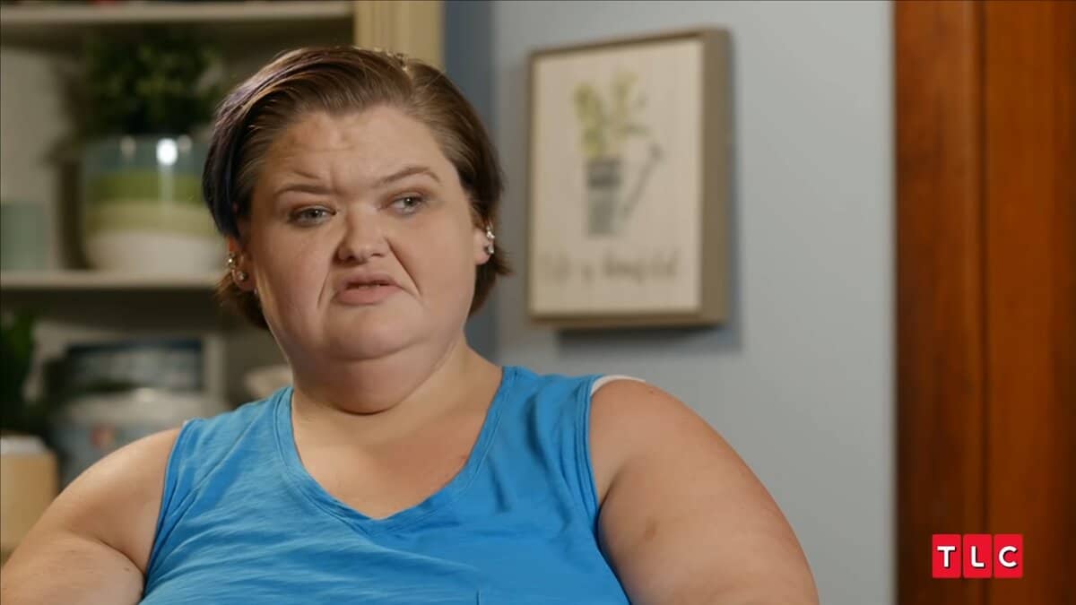 1000-Lb. Sisters star Amy Slaton is now 32-weeks pregnant and feels 'blessed' to have her kids.