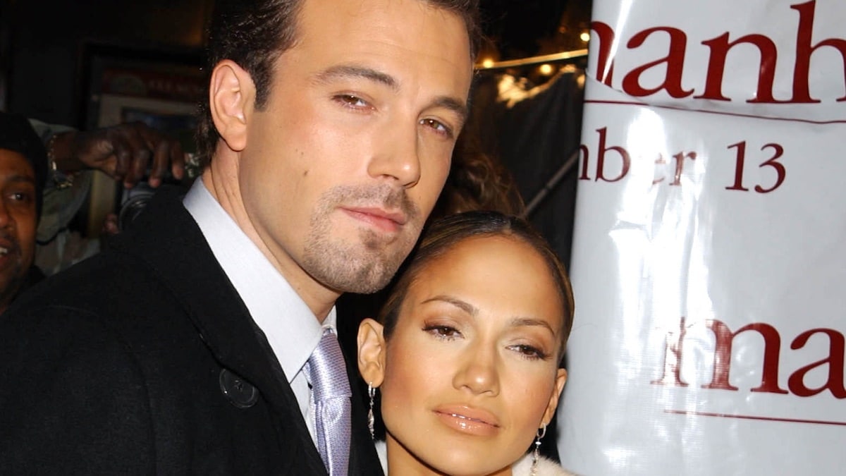Jennifer Lopez and Ben Affleck.
