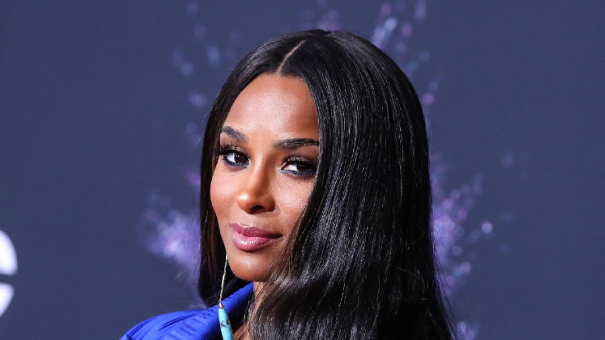 Ciara wows in busty leopard-print swimsuit for canopy unfold