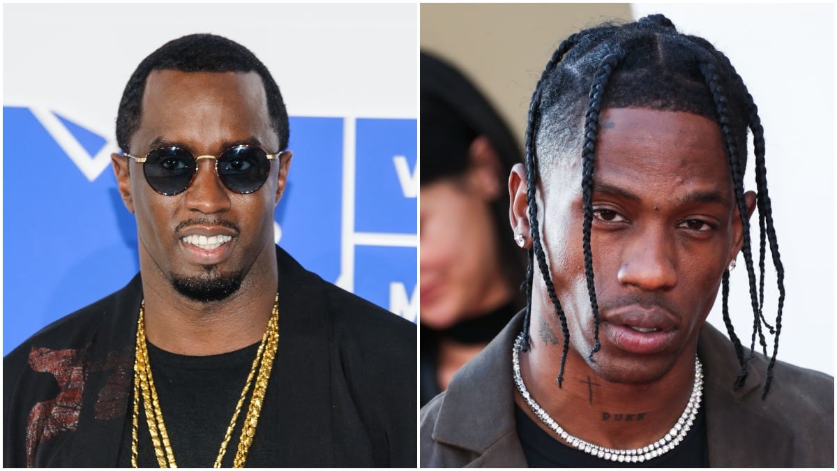 rappers diddy and travis scott