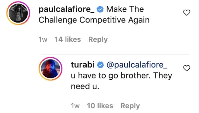 paulie calafiore comments on turbo post about war of the worlds