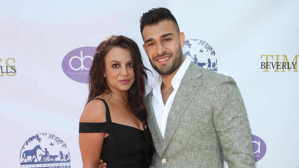 Britney Spears and Sam Asghari at Daytime Beauty Awards