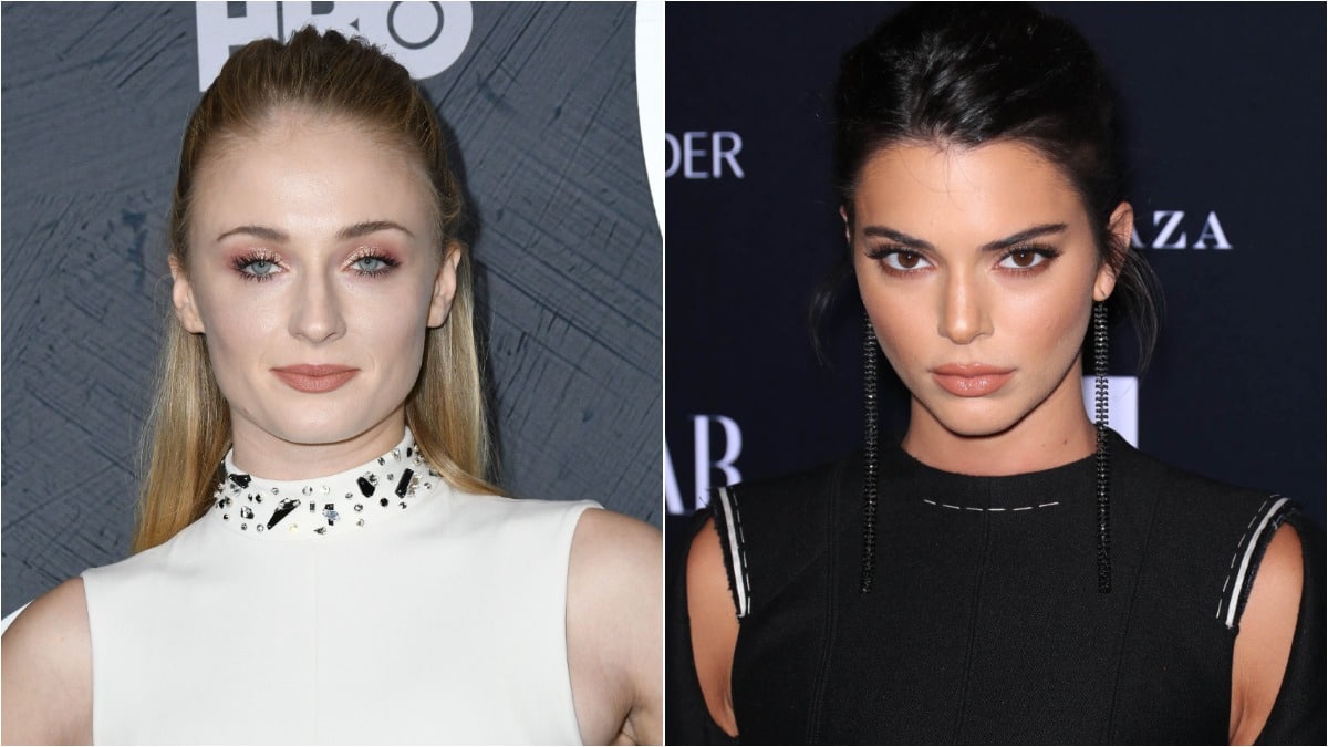 Sophie Turner and Kendall Jenner side by side