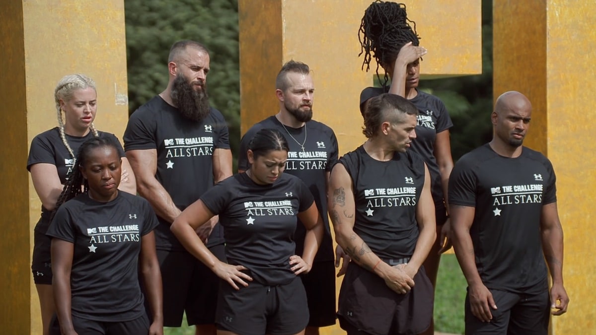 cast members at daily challenge in the challenge all stars 3 episode 3