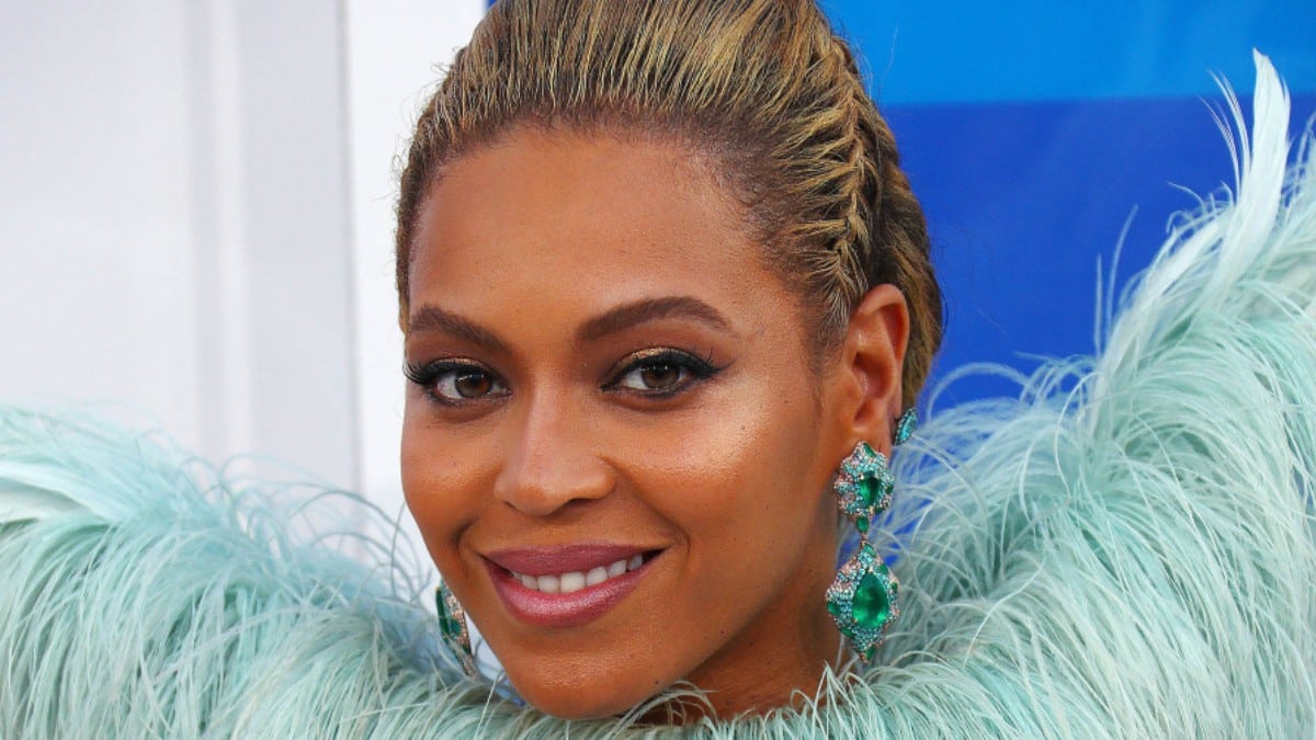 Beyonce on the red carpet