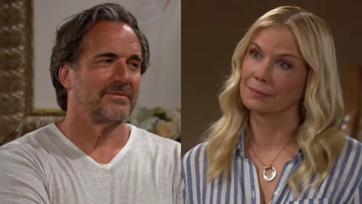 Ridge and Brooke on The Bold and the Beautiful.