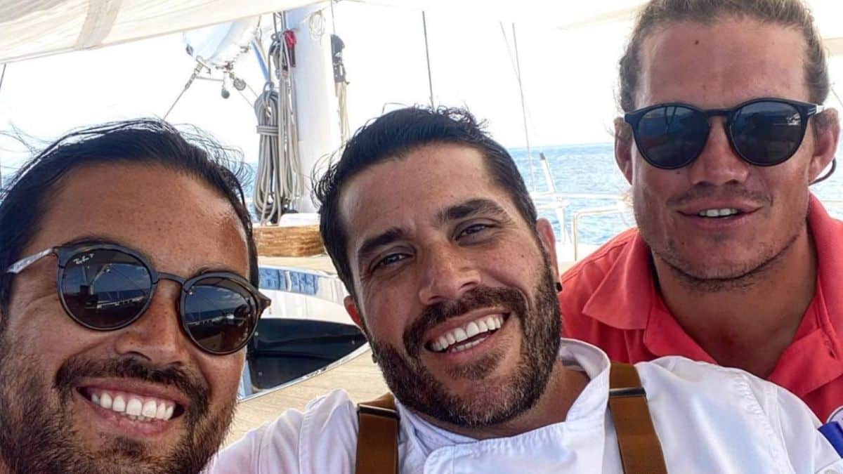 Below Deck Sailing Yacht's Colin MacRae gets real about bond with chef Marcos Spaziani and Gary King.