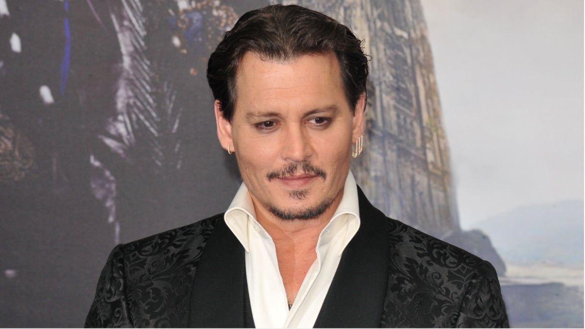 Johnny Depp goatee and mustache