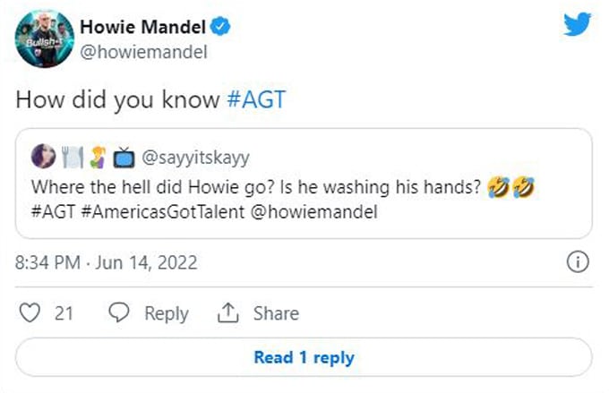 Howie Mandel Twitter 2