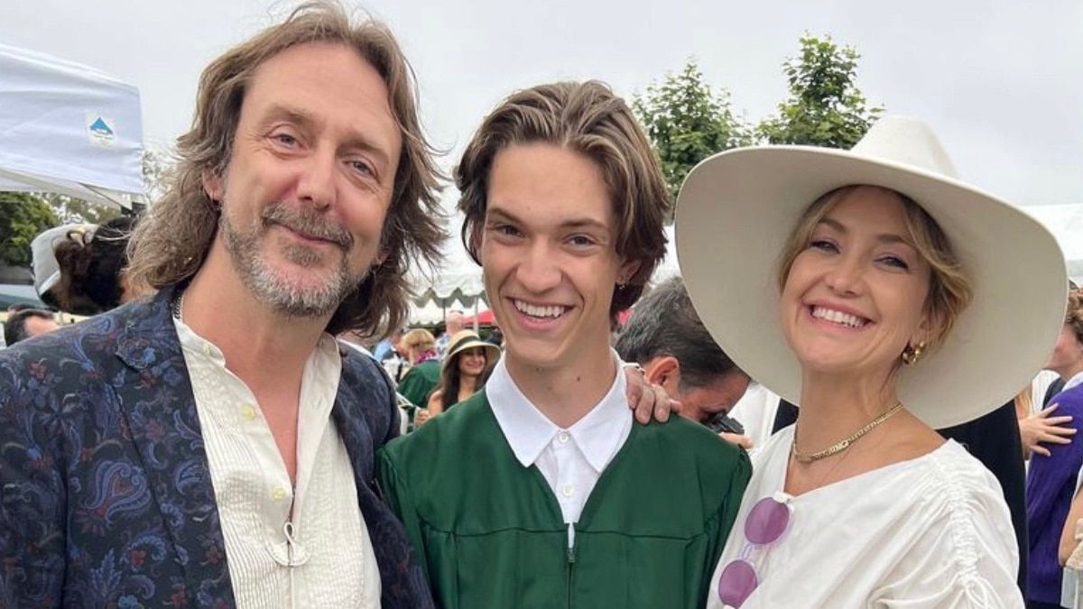 Kate Hudson and Chris Robinson with son Ryder