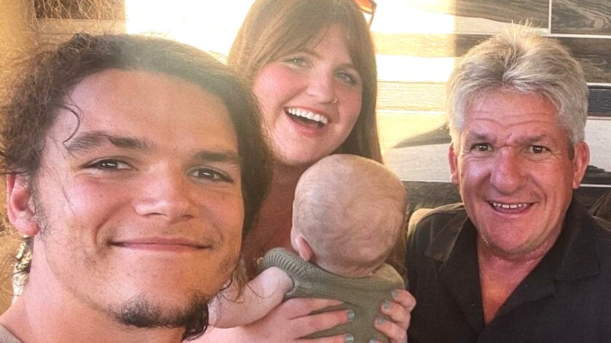Matt Roloff and his son Jacob and wife Isabel from LPBW