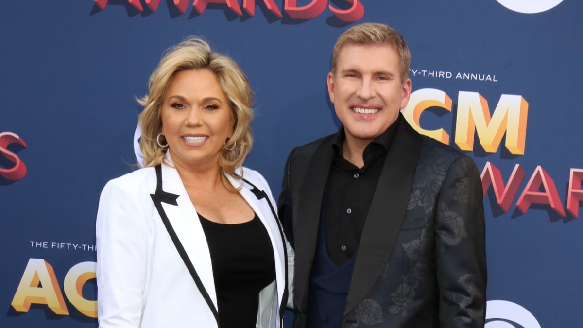 Todd and Jujlie Chrisley on the red carpet.