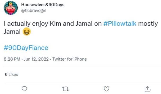 Tweet about Kim and Jamal Menzies