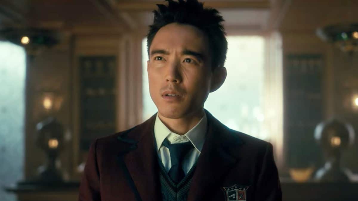 Justin Min as Ben Hargreeves in Umbrella Academy