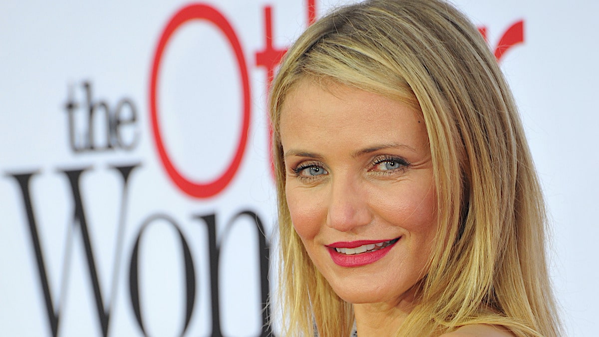 Cameron Diaz at a movie premiere in 2014