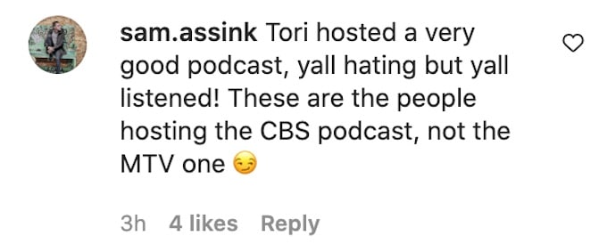 fan reacts to tori deal replaced official challenge podcast