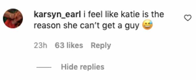 One critic hates on Katie Thurston.