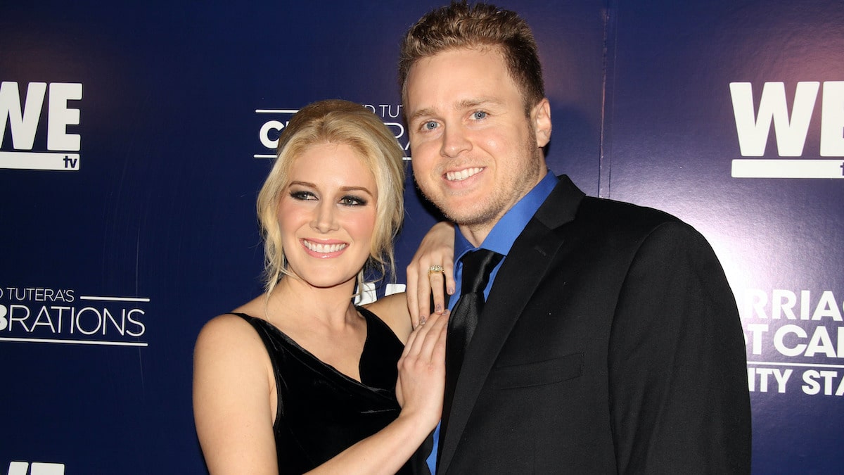 Heidi Montag and Spencer Pratt at premiere party