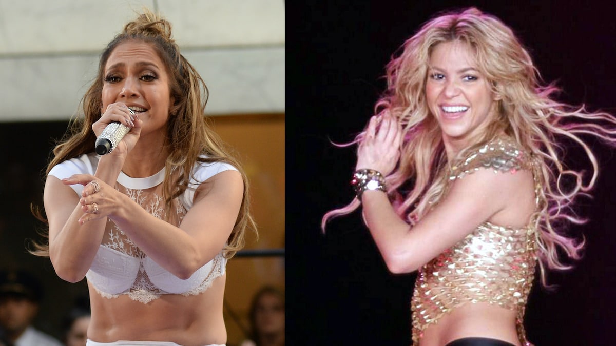 Shakira and Jennifer Lopez