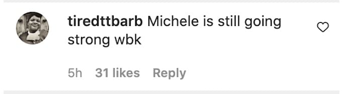 the challenge fan comments on season 38 michele status