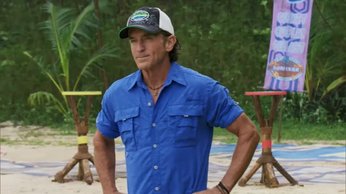 Jeff Probst Survivor Rain