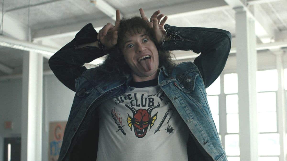 Joseph Quinn stars as Eddie Munson in Season 4 of Netflix's Stranger Things