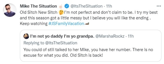Mike hints at a happy ending.