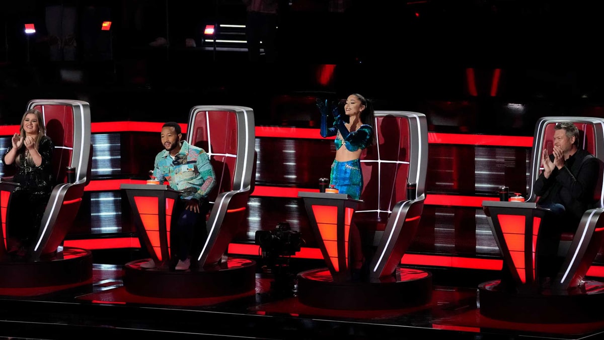 The coaches on The Voice.