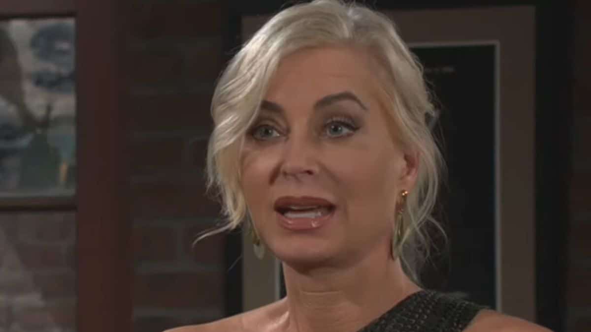 Y&R star Eileen Davidson transforms into Days of our Lives: Beyond Salem role of Thomas Banks.