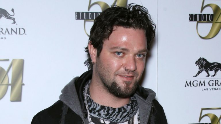 Bam Margera on the red carpet