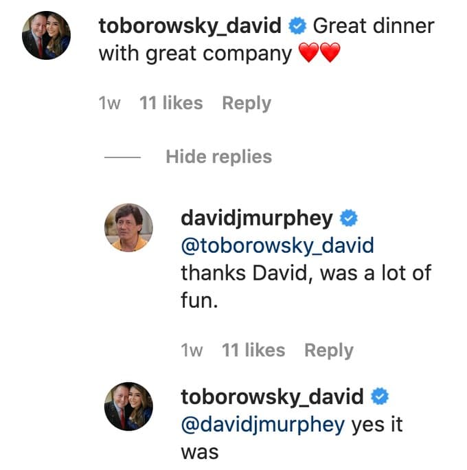 90 Day Fiance alums David Toborowsky and David Murphey comment on their recent meetup.