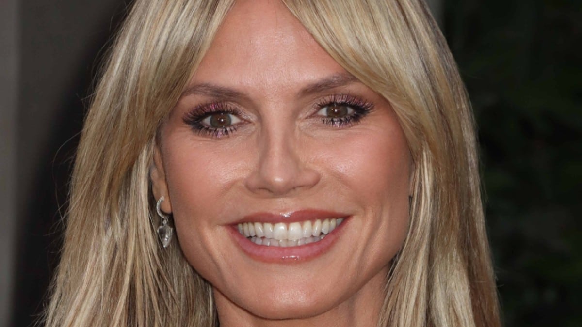 Heidi Klum for nude sheet stretch says ‘Come again to mattress Child’