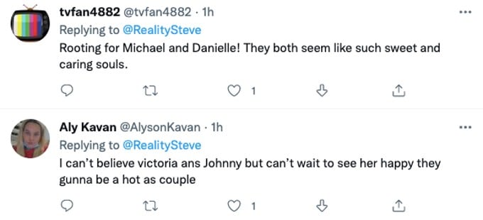 Other fans are shook by Victoria and Johnny's engagement.