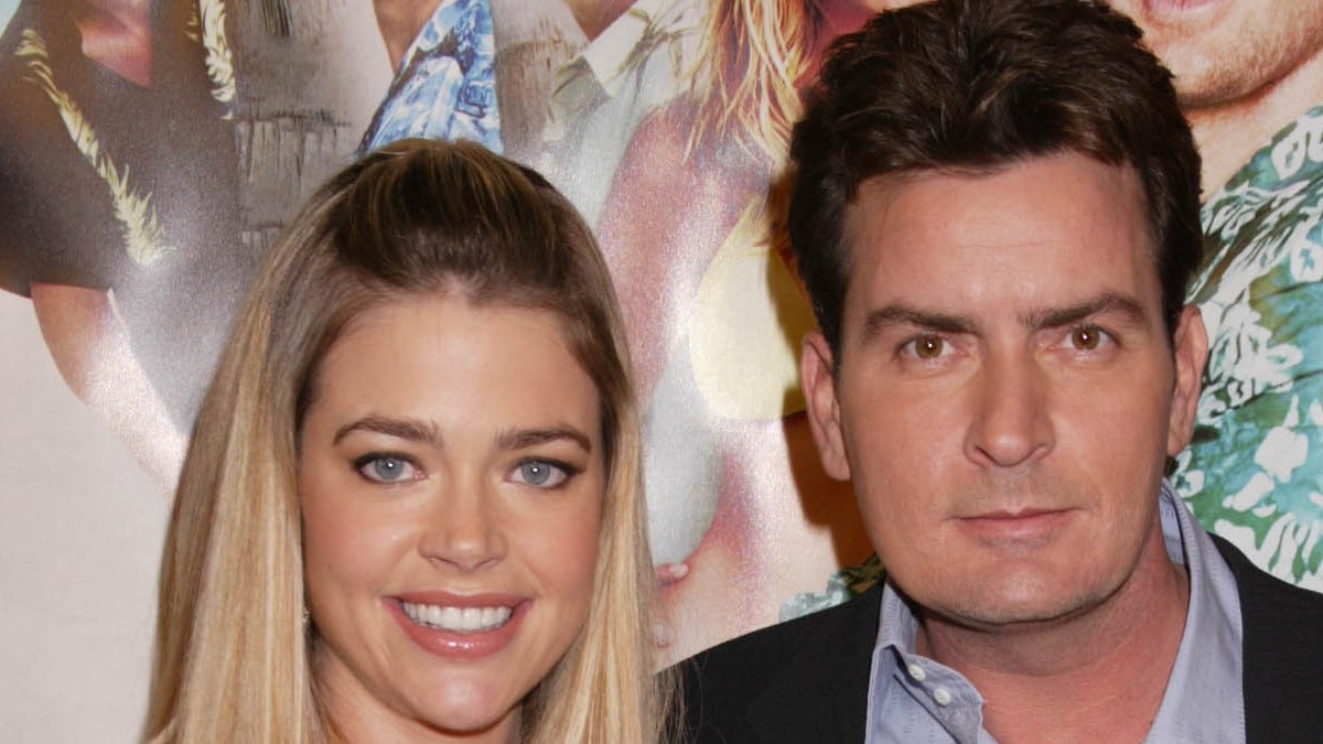 Denise Richards and Charlie Sheen
