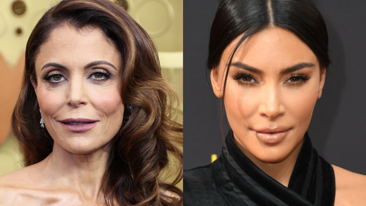 Bethenny Frankel and Kim Kardashian