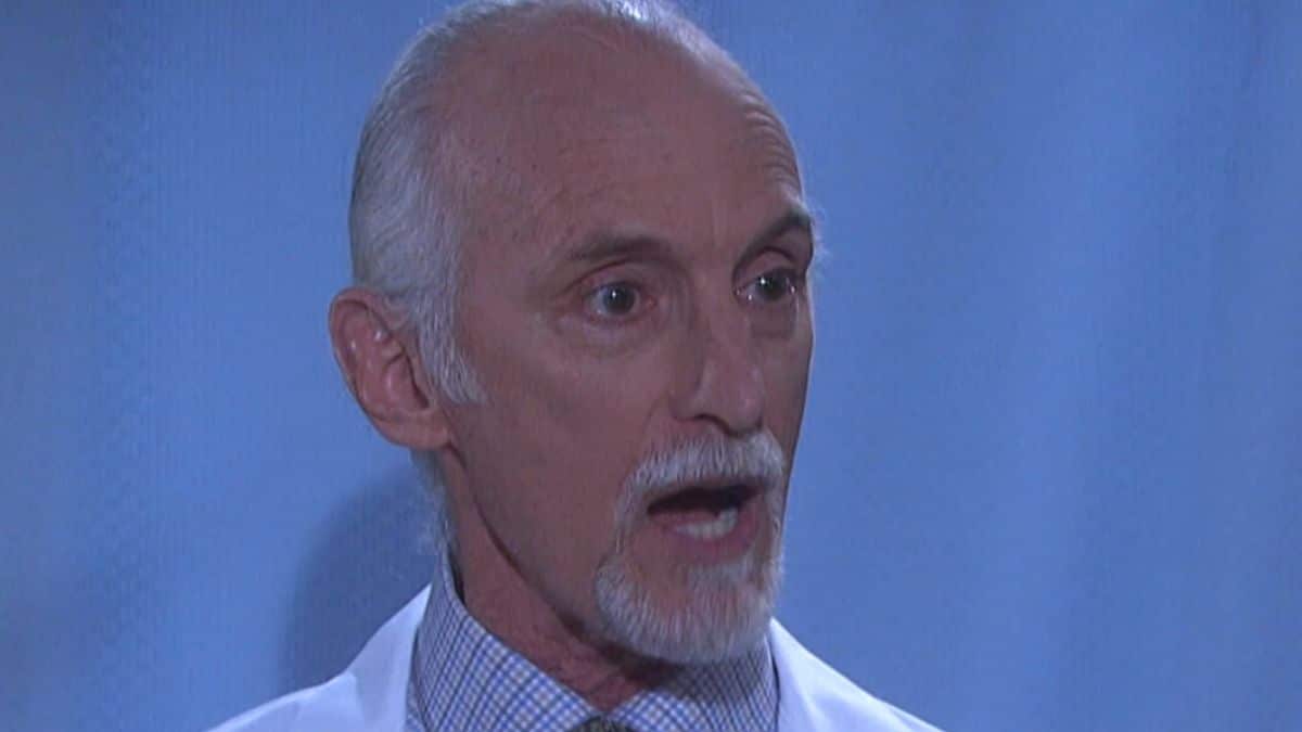 Dr. Rolf has a new look on Days of our Lives.