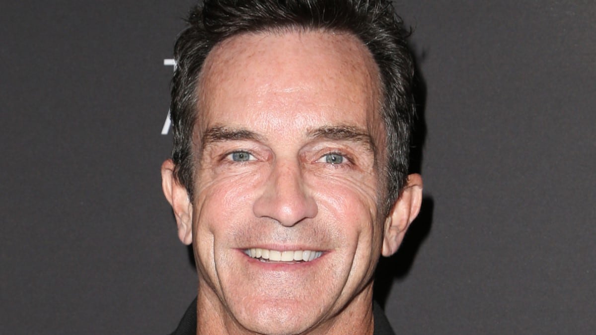 Jeff Probst on the red carpet
