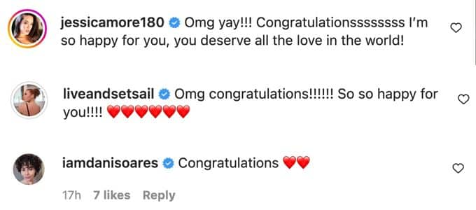 Below Deck stars react to Jenna's engagement news.