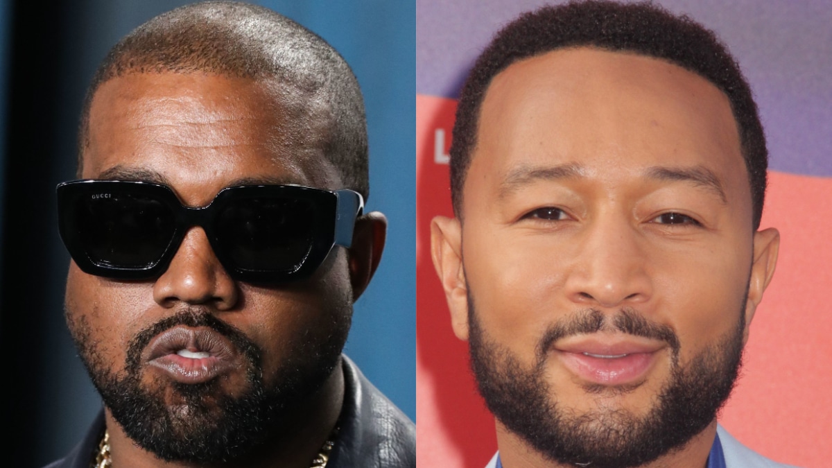 Kanye West and John Legend