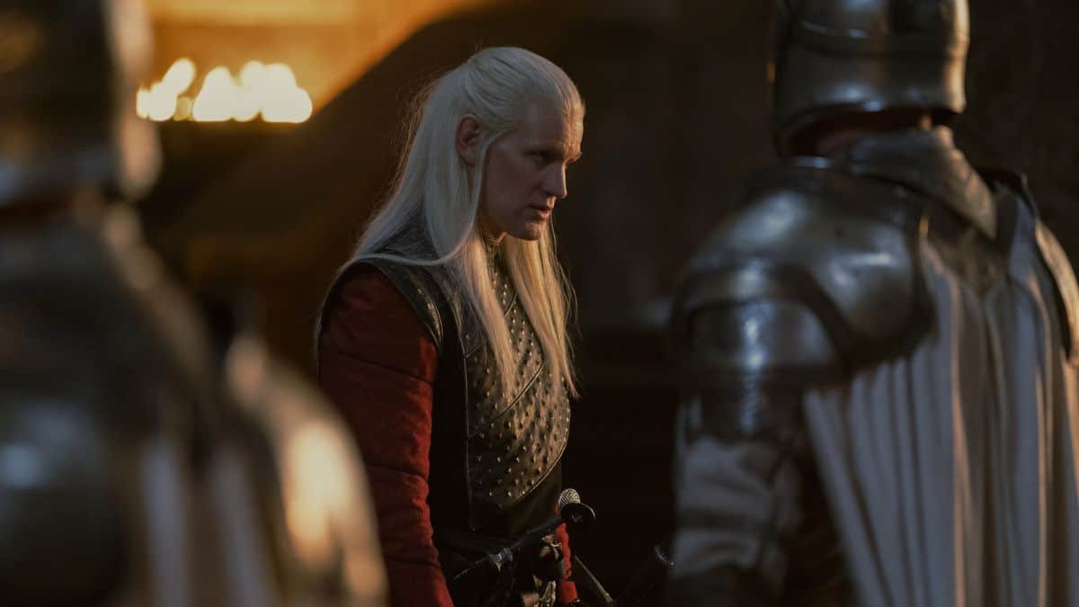 Matt Smith stars as Prince Daemon in Episode 1 of House of the Dragon Season 1. Pic credit: HBO/Ollie Upton