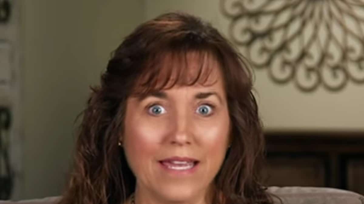 Michelle Duggar in a Counting On confessional.