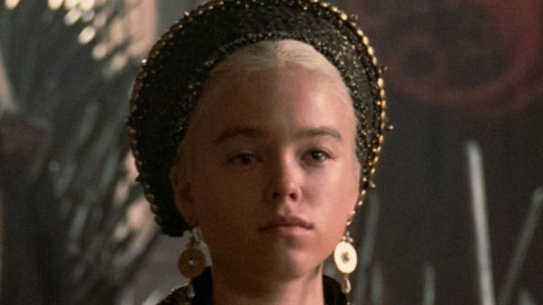 Milly Alcock stars as Princess Rhaenyra Targaryen in Season 1 of HBO's House of the Dragon