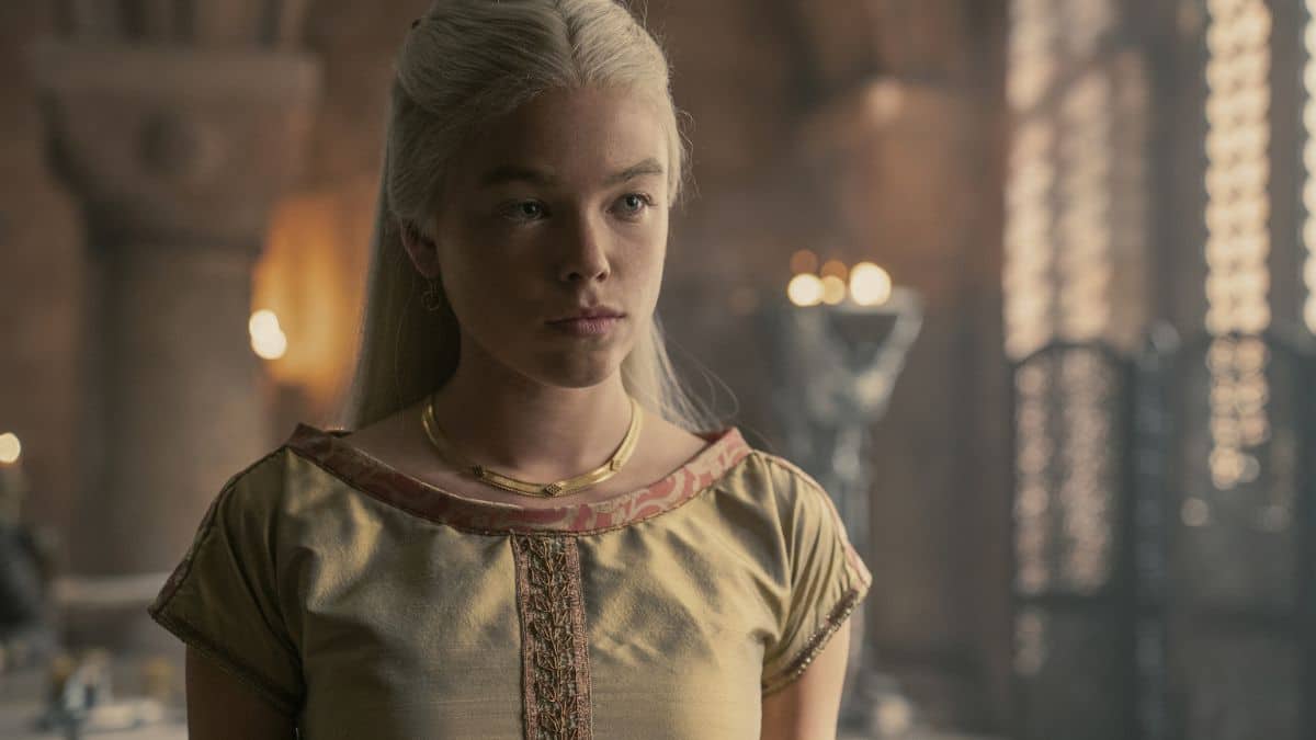 Milly Alcock stars as Young Rhaenyra is Episode 1 of House of the Dragon Season 1. Pic credit: HBO/Ollie Upton