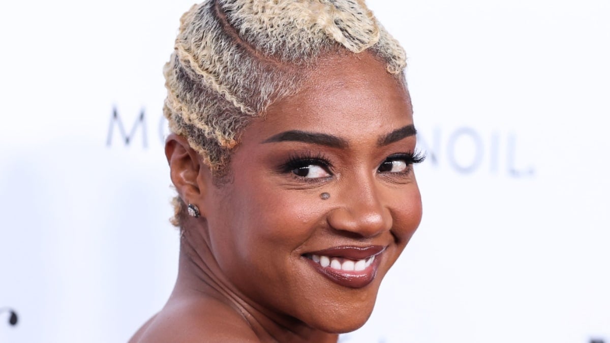 actress and comedienne tiffany haddish smiles for the camera