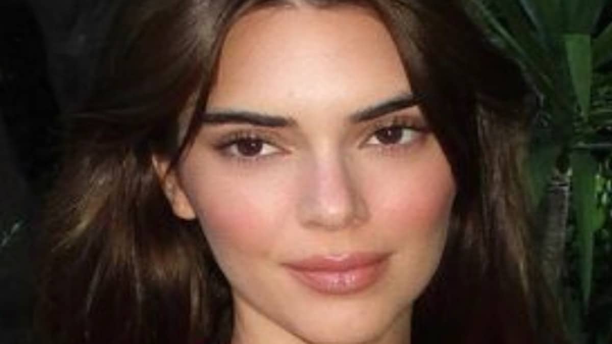 close up of Kendall Jenner smiling at the camera
