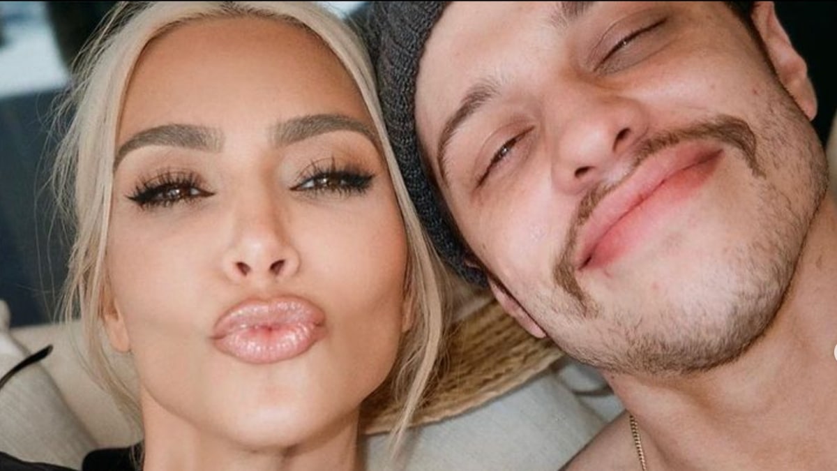 Kim Kardashian and Pete Davidson